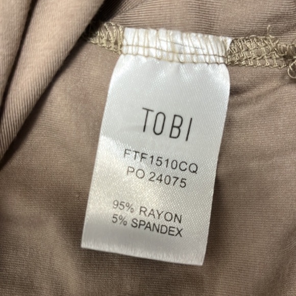 Tobi Taupe wrap hoodie NWT size small - Picture 7 of 7